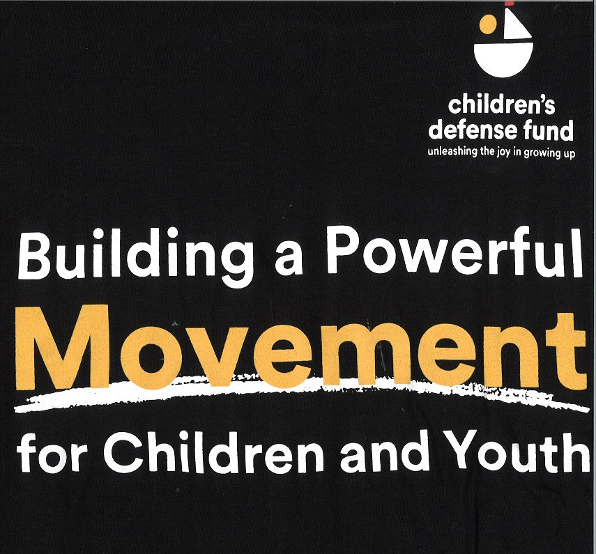 Building a Powerful Movement t-shirt on black fabric (Adult sizes)