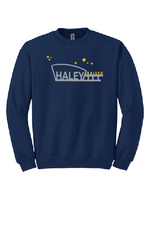 "Haley Raised" Navy color Sweatshirt (Adult)